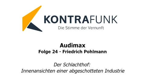 Audimax - Folge 24: Der Schlachthof: Innenansichten einer abgeschotteten Industrie