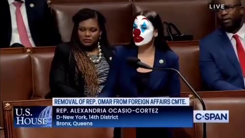 AOC is a clown