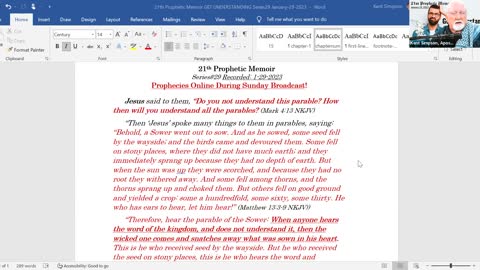 21st Prophetic Memoir "GET UNDERSTANDING" series29 Jan-29-2023