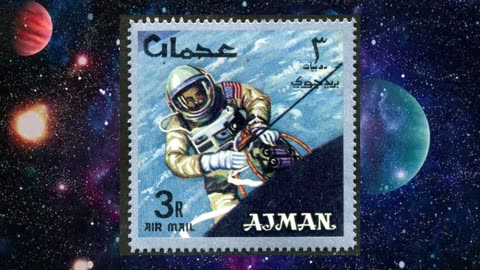 Astronomy and Space Stamps - Ajman - Part 1