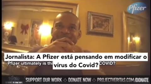 DIRETOR DA PHIZER REVELA ALGO, SEM SABER QUE ESTA SENDO GRAVADO