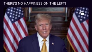 In a perfect 17 Seconds, Trump says the Left is Never Happy, and for Good Reason…