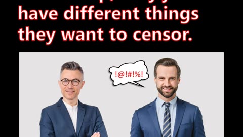 Jimmy Dore said... Left & Right love censorship, they just have different things they want to censor