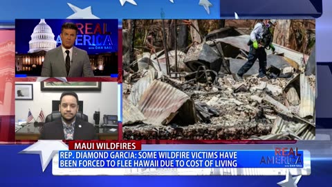 REAL AMERICA -- Dan Ball W/ Rep. Diamond Garcia, Hawaii AG Releases Report On Fires, 4/24/24