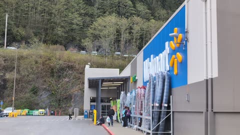 Free Walmart bus from the Discovery Center to Walmart in Ketchikan, Alaska 4/30/2024
