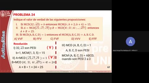 CEPRE UNI 2021 - 2 | SEMANA 16 | ARITMÉTICA