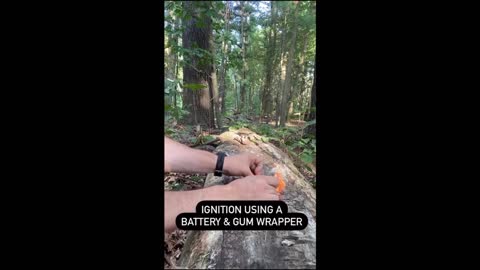 Survival Fire Starter Tip