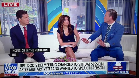 Fox Host Pete Hegseth talks more about STARRS and the DEI Agenda push in the military