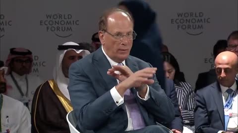 ZION POS LARRY FINK PROMOTES REPLACING HUMANS WITH 🤖 IN 'COUNTRIES THAT HAVE SHRINKING POPULATIONS