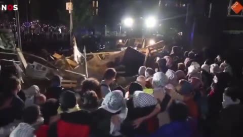 NETHERLANDS: Massive Pro-Palestinian Rally Turns Violent In Amsterdam!