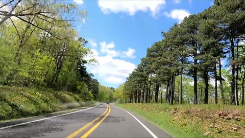 Virtual Drive into the Ozarks Arkansas Highway 7 part 2