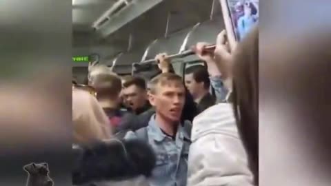 Subway in Russia: No One Is Smoking Meth or Defacating on the Floor, and They Sing Patriotic Songs