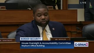 Byron Donalds Shreds Democrats Claiming Border Hearing is 'White Nationalism'