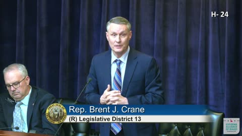 Idaho Representative Brent Crane on HB24