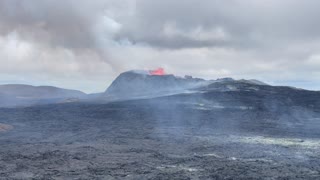 Volcano Erupting in Iceland