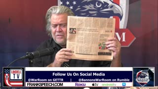 Steve Bannon On The Violation Of America Sovereignty