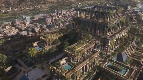 City of Babylon scene from Eternals movie [mystery Baybalon, why is that?] (Is 13:1-22)