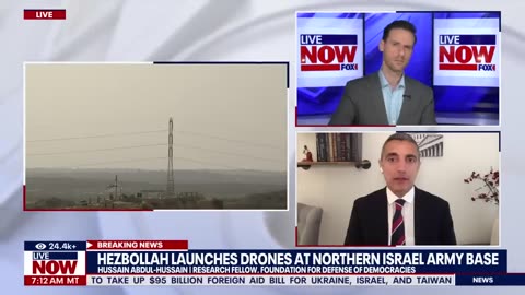 Hezbollah launches drone attack at Israeli army base | LiveNOW from FOX