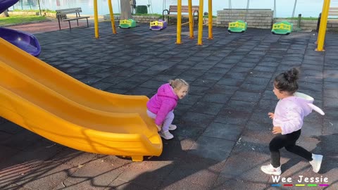 Jessie goes to Palmarina playground in Yalikavak Bodrum