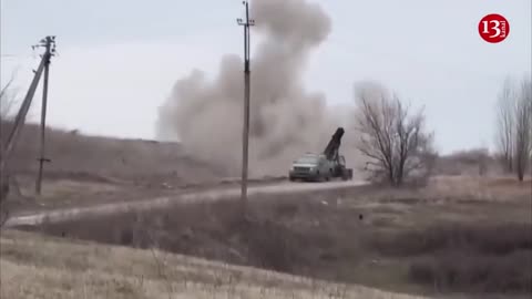 Terrible drone view of the city of Bakhmut destroyed by the Russian army