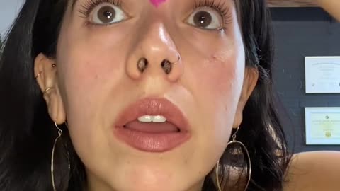 Eyebrow and Upper Lip Waxing with Sexy Smooth Tickled Pink Hard Wax | Tigers Eye Wax