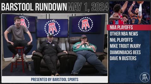 The Knicks and Sixers Are Destined For Game 7 - Barstool Rundown - May 1st, 2024
