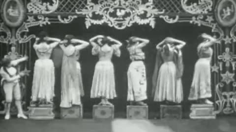 Liliputian Dance (1906 Original Black & White Film)