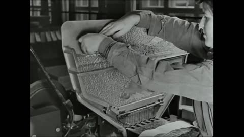 Manufacture of Kurmark brand cigarettes in Germany in 1941