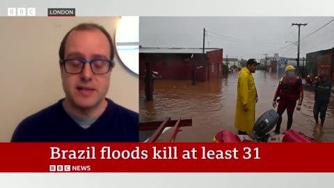 Brazil floods_ Dam collapses and death toll rises in Rio Grande do Sul _ BBC News