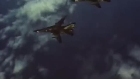 Incredible Vintage Footage of US F-111 Aardvarks