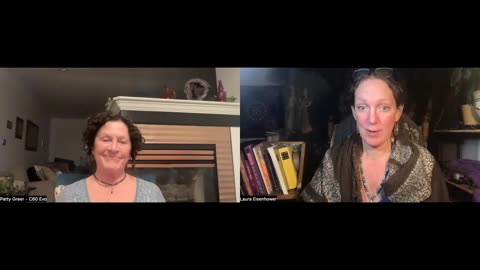 Laura Eisenhower & Patty Greer on Fire! Discussing Intuition & Discernment & C60 Evo Jan. 2023