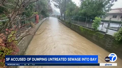 San Francisco, , dumped 1.8B+ gallons of sewage in the bay every year since 2016