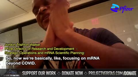 Project Veritas exposes Pfizer director expressing concern for women's reproductive health