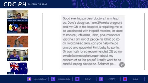 Expectant Mother Urged by Obstetrician to Receive Hepatitis B, Influenza, TDap, and Pneumococcal Vaccinations, Including Booster Shots | CDC Ph - 050424