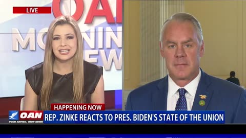 Rep. Ryan Zinke Reacts to Pres. Biden's State of the Union Address