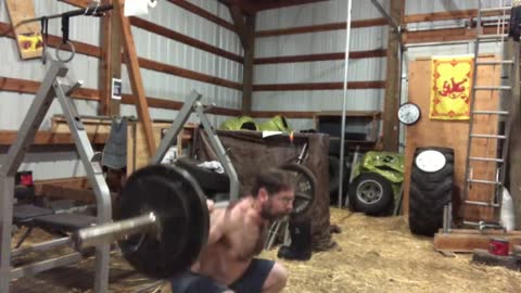 Return to High-Rep Squats with 185: Victory!