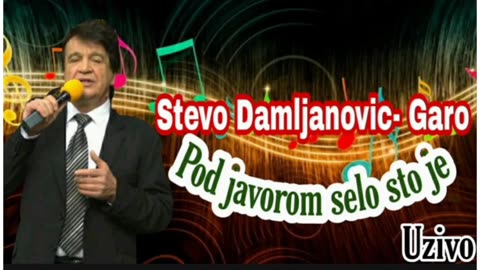 Stevo Damljanović - Pod Javorom selo što je (UŽIVO)