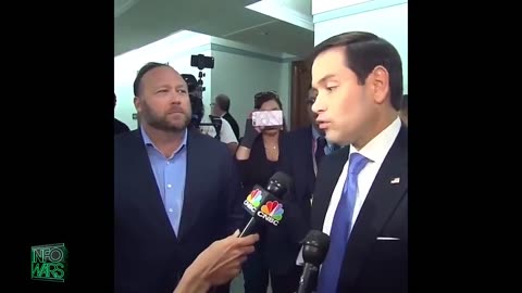 Marco Rubio Pretends He Doesn't Know Who Alex Jones Is