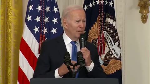 Joe Biden: "More than half the women in my administration are women."