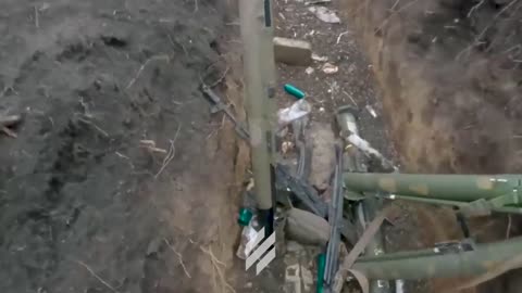 Ukrainians Raiding Russian Trenches Return with Trophies