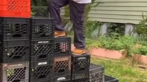 Idiot Milk Crate Challenge