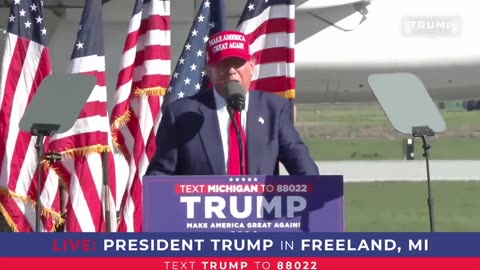 Trump: "It's a fake trial. They do it to try and take your candidate away."