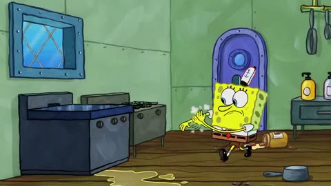 SpongeBob Cooking Krabby Patties for 20 Minutes 🍔 _ Nickelodeon Cartoon Universe