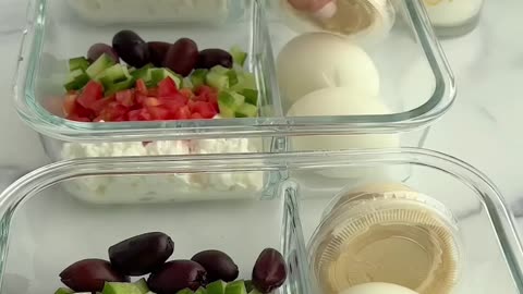 Easy cottage cheese meal prep..