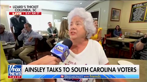 South Carolina voter: "President Trump is the man"