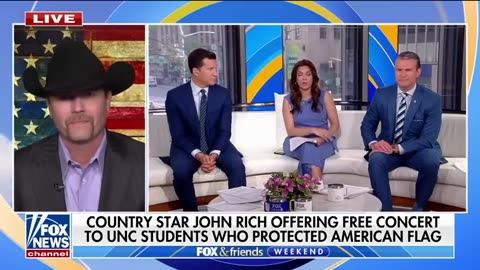 Country star John Rich reacts to UNC students protecting US flag_ They were ‘raised right’
