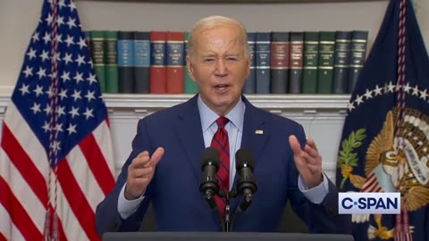 Biden speaks on protests on college campuse