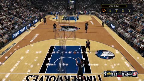 weird ass half court shot LOL