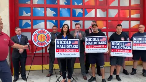 (8/16/22) Congresswoman Nicole Malliotakis Endorsed by the Uniformed Firefighters Association
