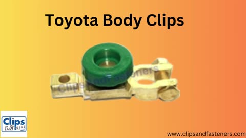 Effortless Maintenance with Toyota Body Clips by Clips and Fasteners